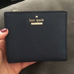 Kate Spade leather wallet (brand new)!